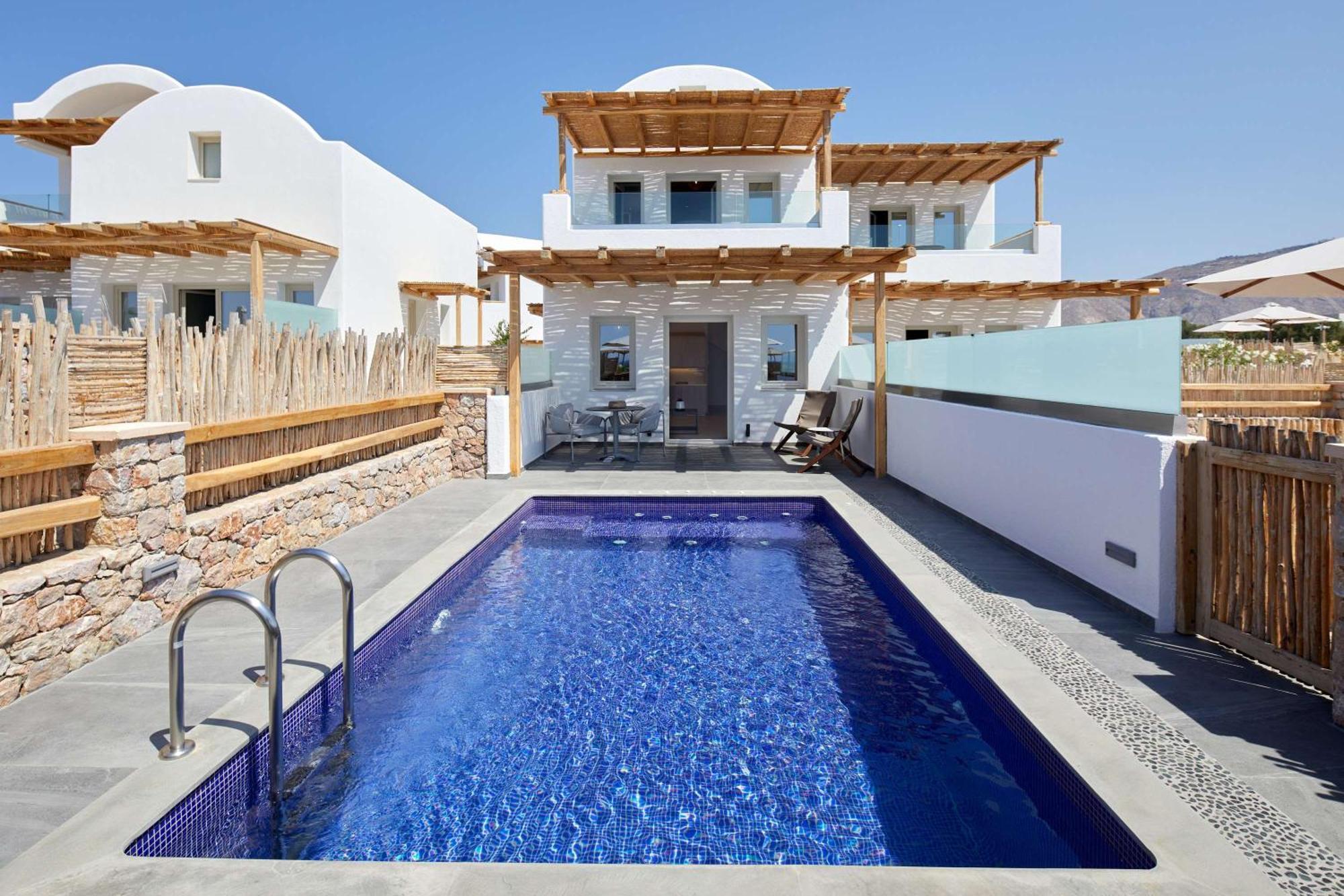 Sea Breeze Santorini Beach Resort, Curio By Hilton Agios Georgios  ภายนอก รูปภาพ